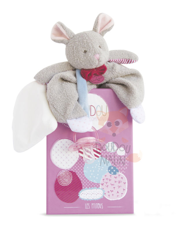  les ptitous pacifinder mouse grey pink 